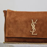 Saint Laurent Reversible Medium Kate In Suede